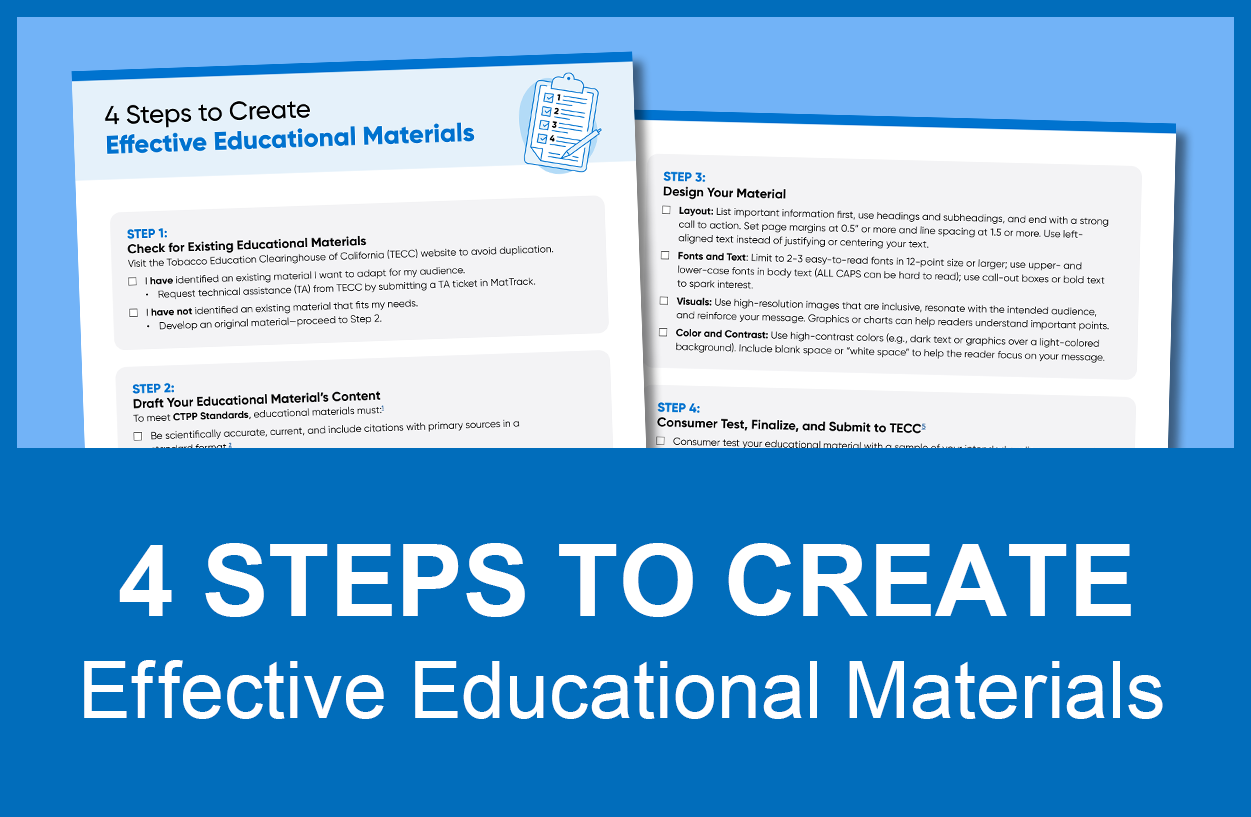 Requirements and Standards for Educational Materials.