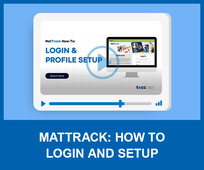 MatTrack: How to Login and Setup video