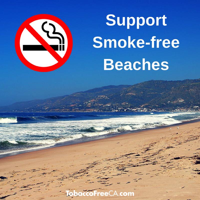 Support Smoke Free Beaches